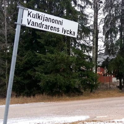 Vandrarens lycka i Borgå.