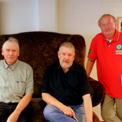 Henrik Vesterback, Alf Burman och Rune Frants