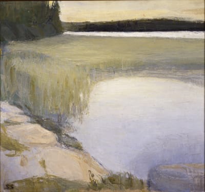 Sigrid Schauman: Strandlandskap 1900