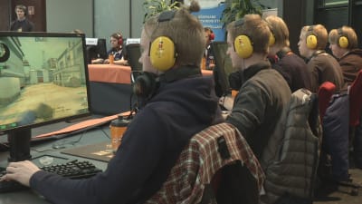 E-sport-spelare.