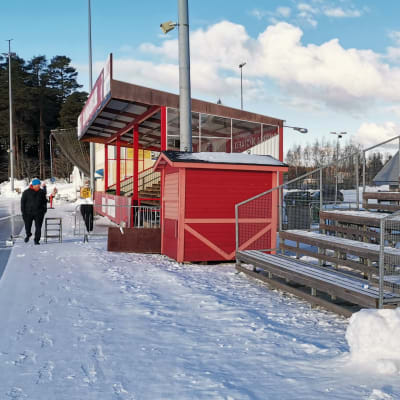Jääpallokatsomo.