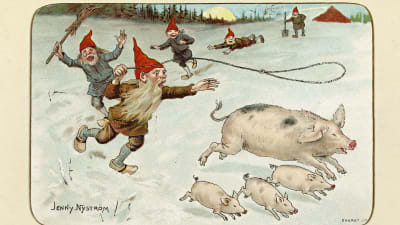 Julmotiv av Jenny Nyström