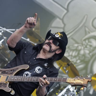 Lemmy Kilmister på en festival i Österrike sommaren 2011.