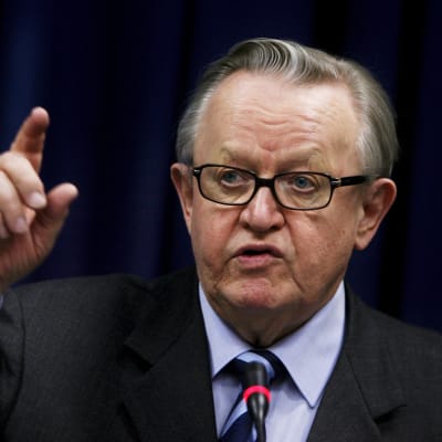 Presidentti Martti Ahtisaari sai Nobelin rauhanpalkinnon 2008.