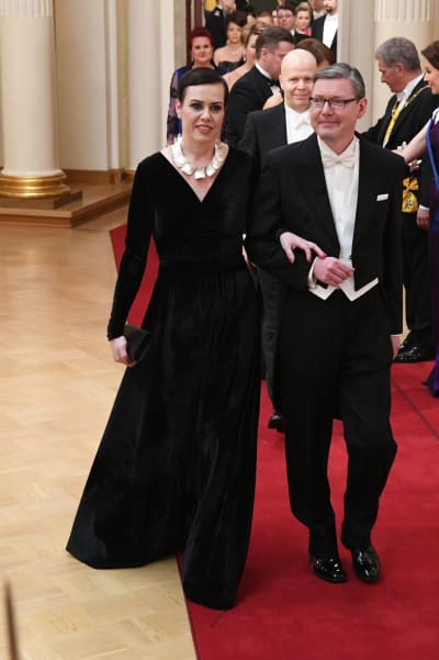 Maarit Feldt-Ranta på slottsbalen 2016.