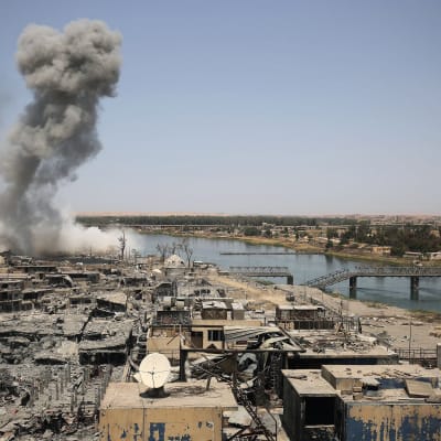 Totalförstörda Mosul.
