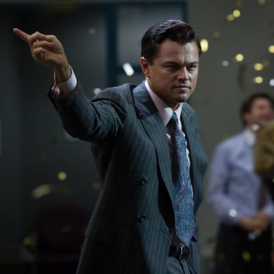 Leonardo DiCaprio är The Wolf Of Wall Street.