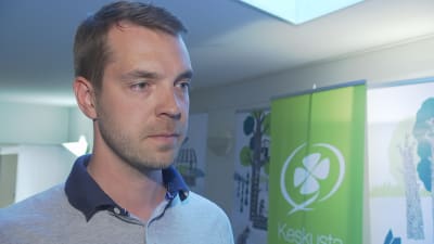 Centerns partisekreterare Jouni Ovaska 