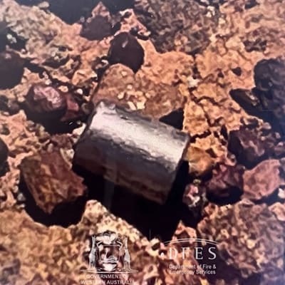 Australiassa kadonnut cesium-137:ää sisiältävä kapseli.