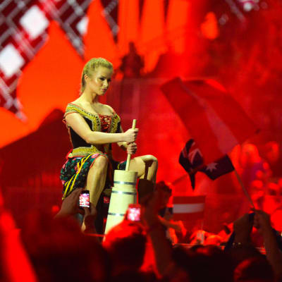 Polen kärnar smör på Eurovisionsscenen.