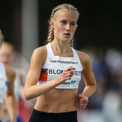 Nathalie Blomqvist under Kalevaspelen 2019.