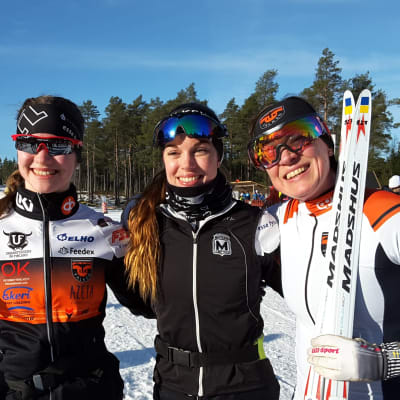 Hanna Ray, Sara Ray och Lena Ray tog brons vid FSSM.