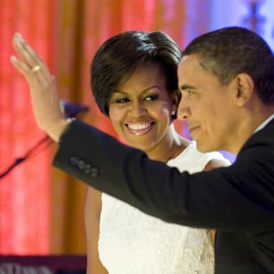 Michelle och Barack Obama