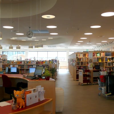 Söderkulla bibliotek stora salen