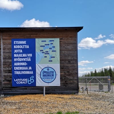 Latitude 66 Cobalt Oy:n Kuusamon Käylän geologinen tutkimusasema.