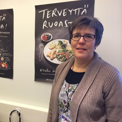 Tampereen kaupungin vastaava ravitsemusterapeutti Liisa Kalttila