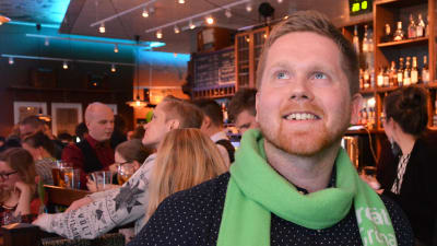 Jukka Vornanen från De gröna.