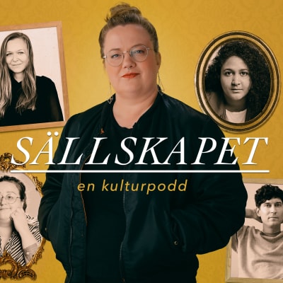gruppbild på alla som medverkar i kulturpodden Sällskapet