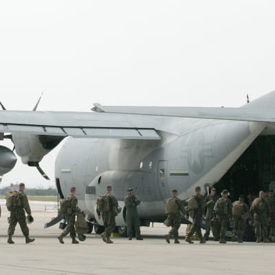 KC-130J Super Hercules-fraktplan i Japan år 2011
