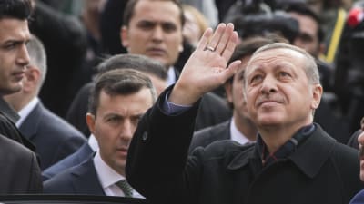 Turkiets president Recep Tayyip Erdoğan