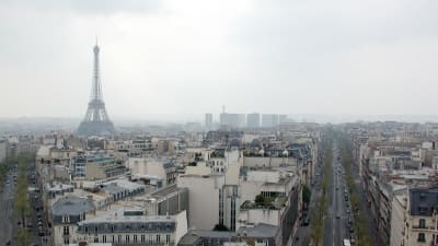 En vy över Paris
