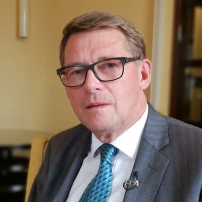 Matti Vanhanen i riksdagen
