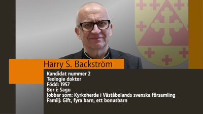 Grafikisk bild av Harry S. Backström.