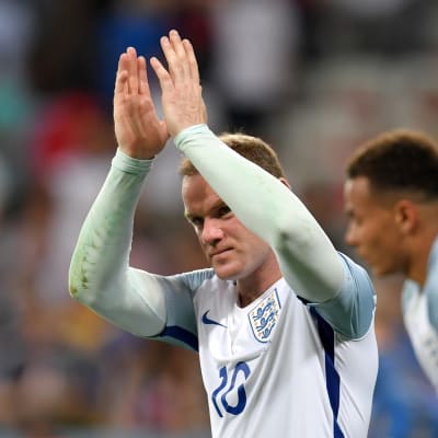 Wayne Rooney under fotbolls-EM 2016.
