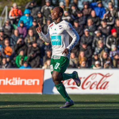 Dever Orgill, här i match mot SJK.