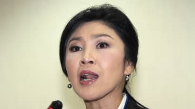 Thailands premiärminister Yingluck Shinawatra.