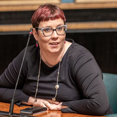 Kansanedustaja Merja Kyllönen, Vasemmistoliitto.