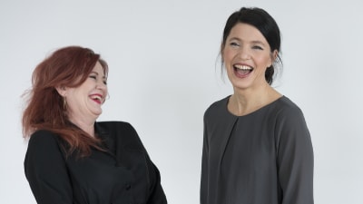 Lotta Kühlhorn och Kristina Sandberg.