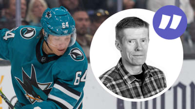 Pärmbild för NHL-kolumnen med Mikael Granlund och Anders Nordenswan.