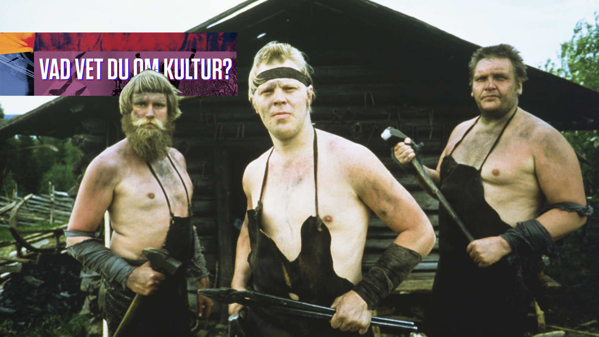 Kulturquiz Vad hette den fornfinska tvserien med Vesku och vem var