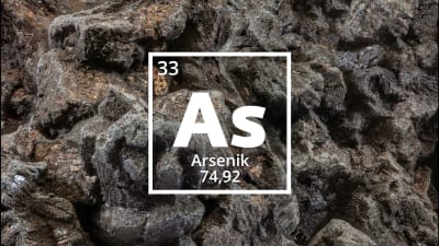 Den kemiska förkortningen för arsenik är As. 