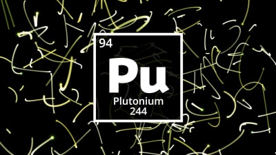 Plutonium har atomnummer 94 och kemisk förkortning Pu.