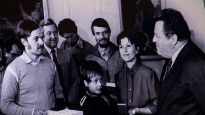 Günter Wetzel och Franz Josef Strauß.
