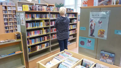 Musik i Hangö bibliotek.