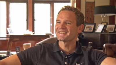 Jonatan Johansson hemma i Skottland. Sportmagasinet oktober 2015.