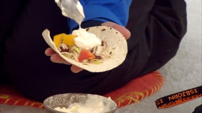 Grönsaksris i wraps
