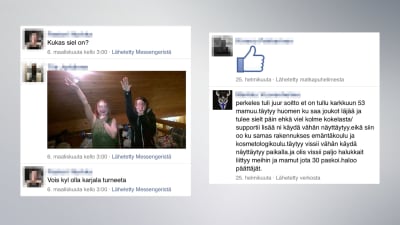 Skärmdump från Facebookgruppen SOO Päällystö.