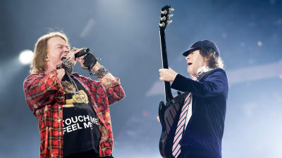 axl rose och angus young
