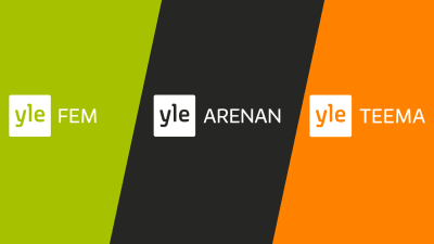 Logotyp för Yle Fem, Yle Arenan och Yle Teema