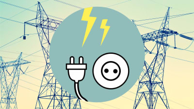 Grafik för hur ett längre strömavbrott påverkar både privat och i samhället