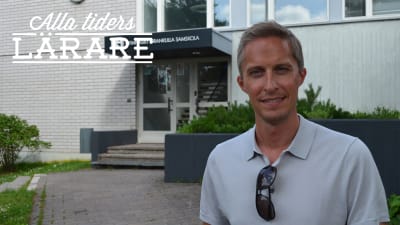 Andreas Bäckman är historielärare i gymnasiet i Grankulla.