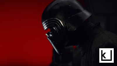 Kylo Renin kypärä.