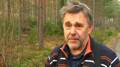 Skogsmaskinsentreprenör Magnus Träskman.