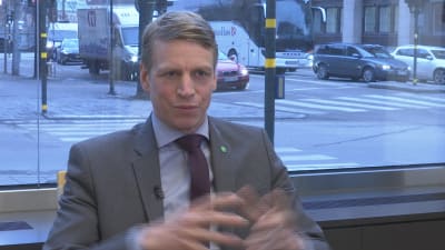 Sveriges finansmarknadsminister Per Bolund