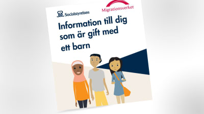 Socialstyrelsens broschyr om barnäktenskap.