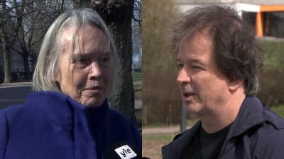 Merete Mazzarella och Kjell Westö